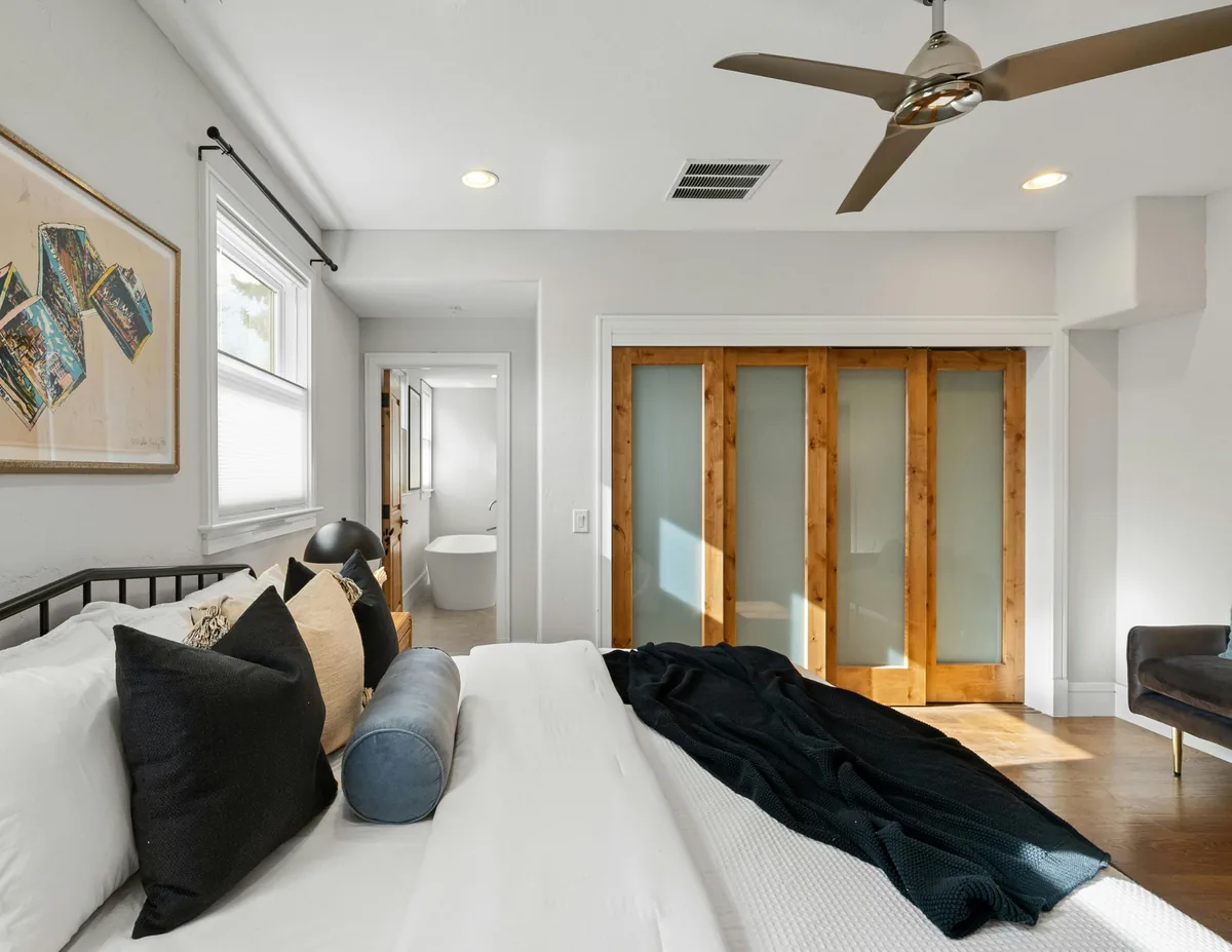 Ceiling fan installation