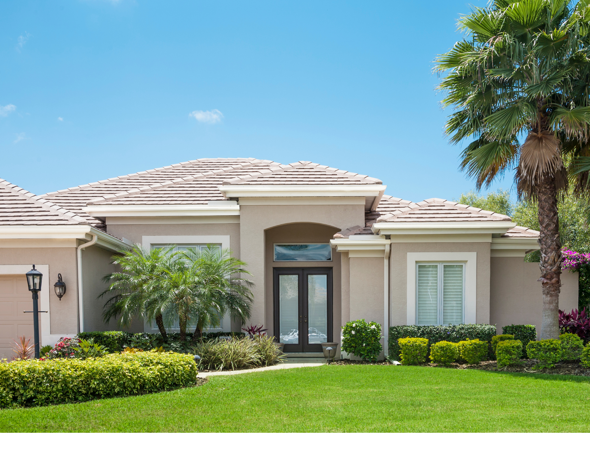 South Florida luxury home and grounds