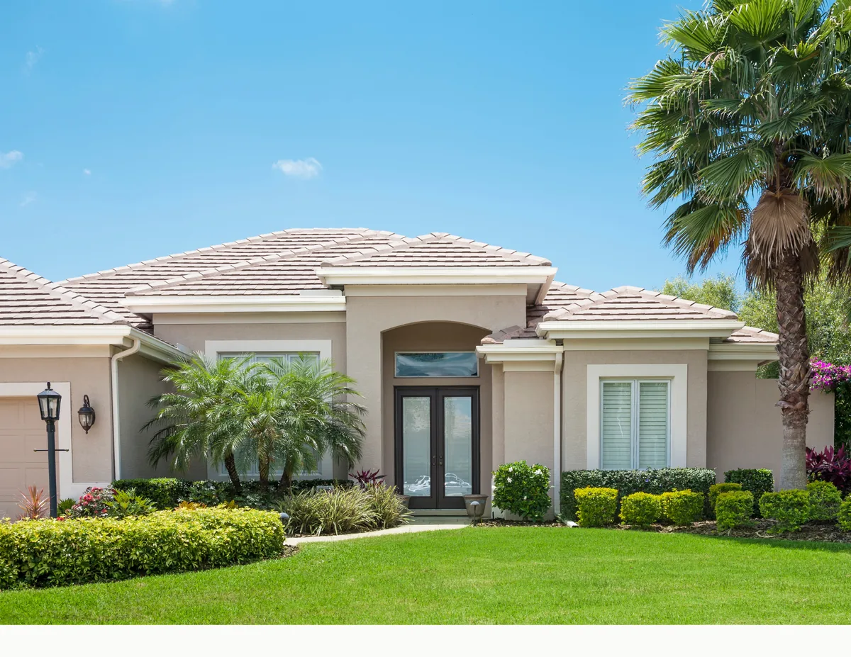 South Florida luxury home and grounds