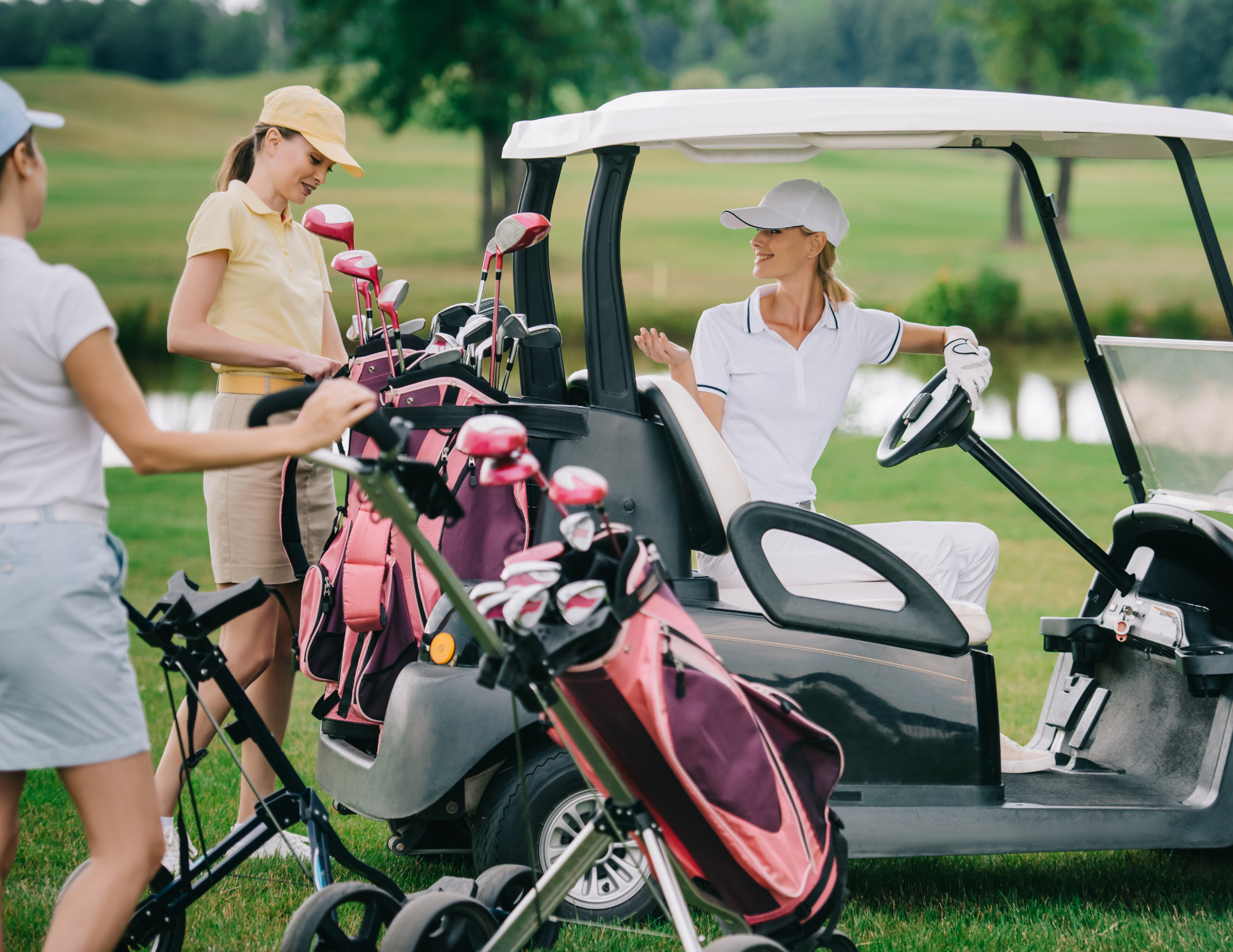 Custom golf cart