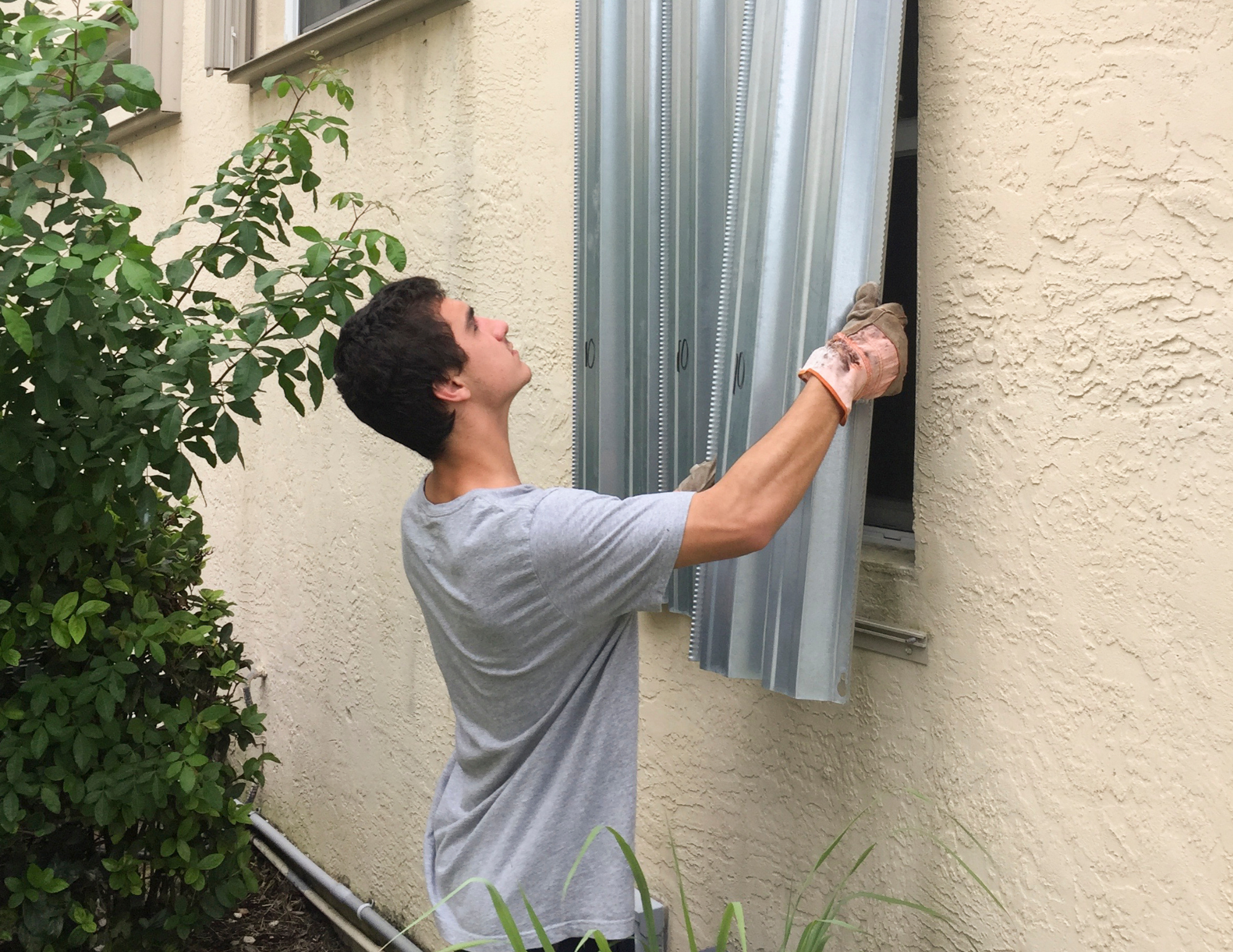 Hurricane shutters