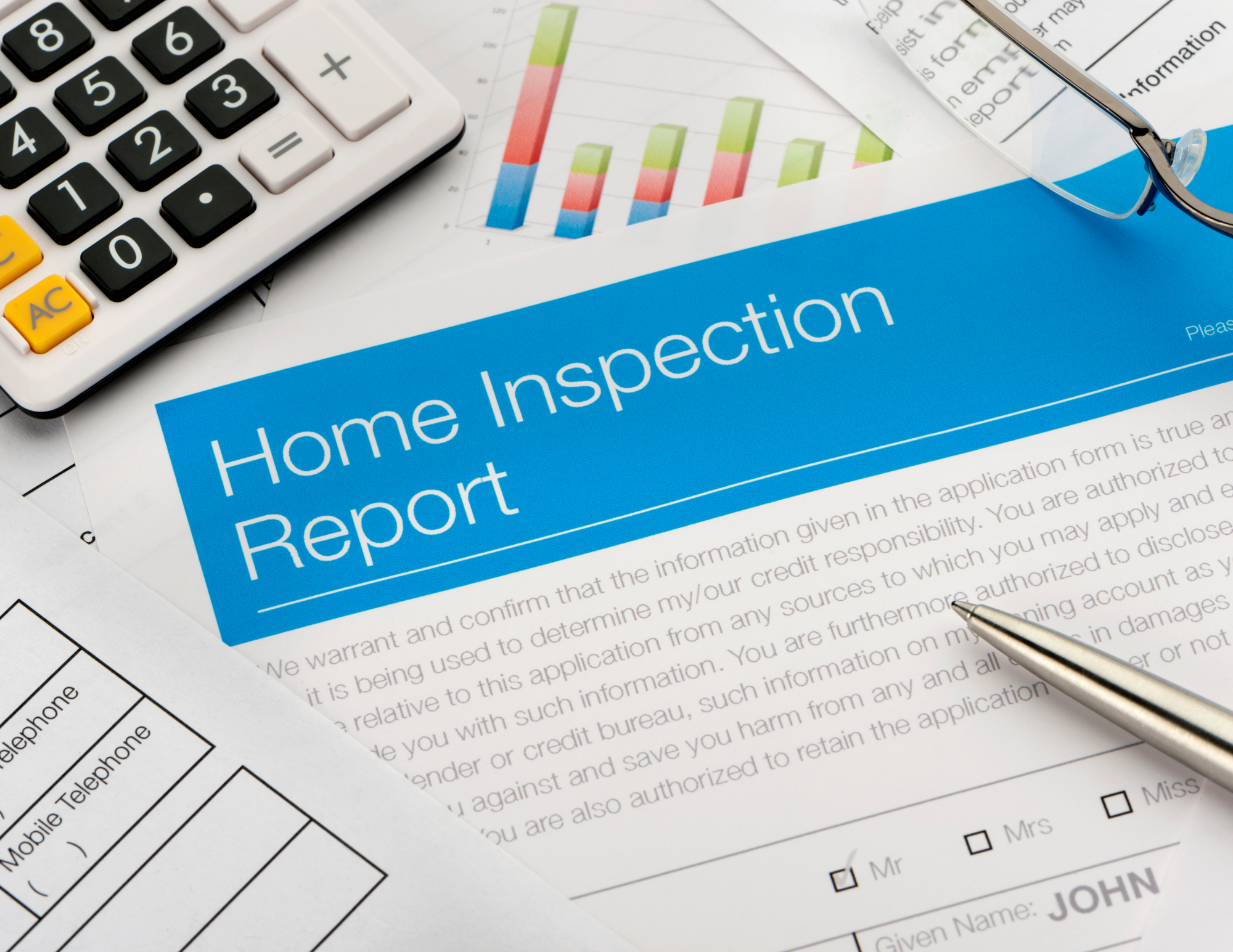 Inspection report documentation