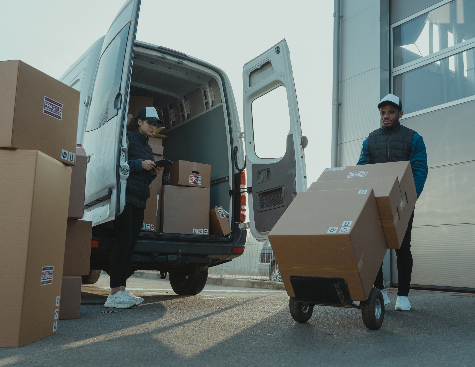 Large delivery management