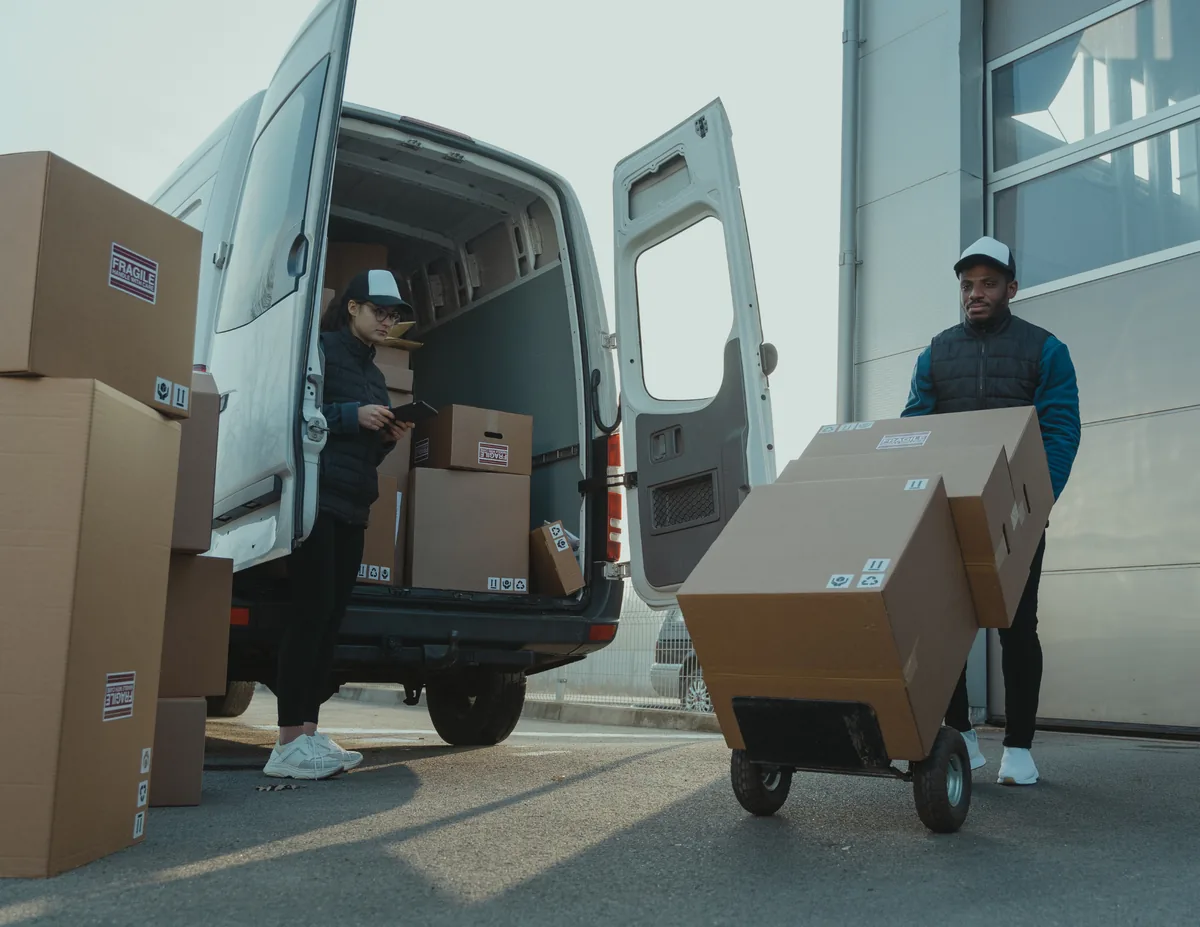 Large delivery management