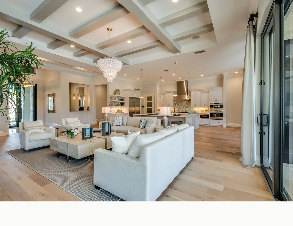 Luxury South Florida living room