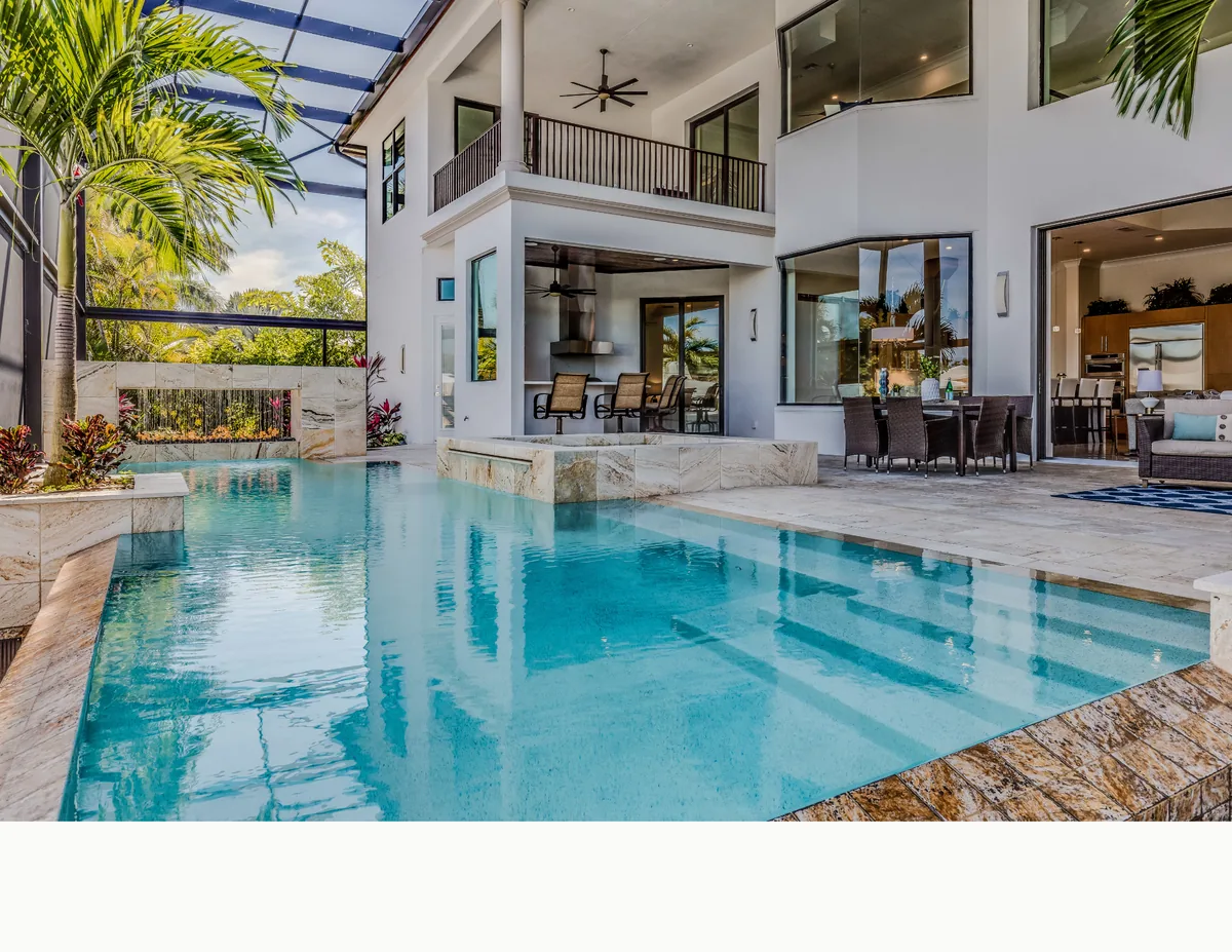 Pool cage and screen enclosure cleaning